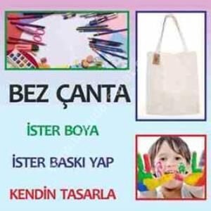 Bez Çanta Ham Keten - 35x40 cm