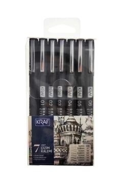 KRAF Drawing System Çizim Kalemi 7’li