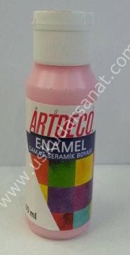 Artdeco Enamel Cam ve Seramik Boyası 60ml 836 Ateş Kırmızı