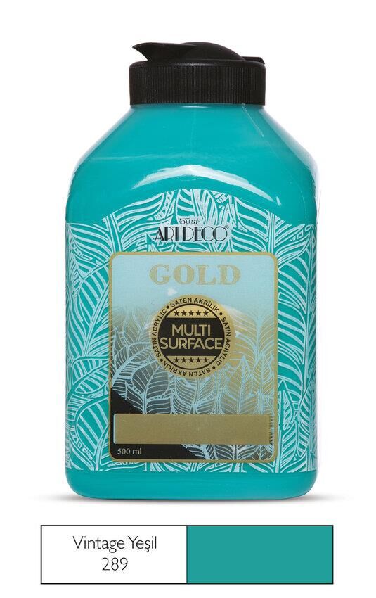 Artdeco Gold Multi Surface Akrilik Boya 500ml 289 Vintage Yeşil