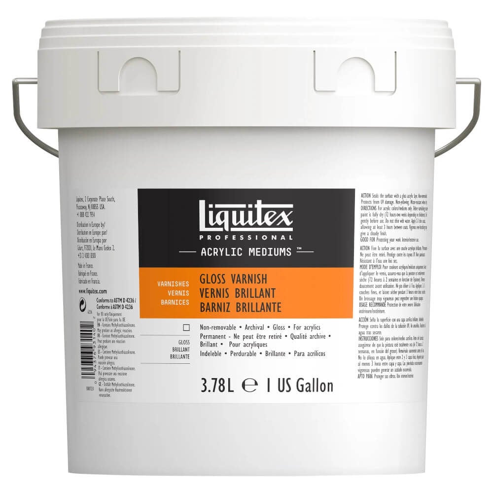 Liquitex Professional Gloss Varnish Akrilik Parlak Vernik 3.78 Litre