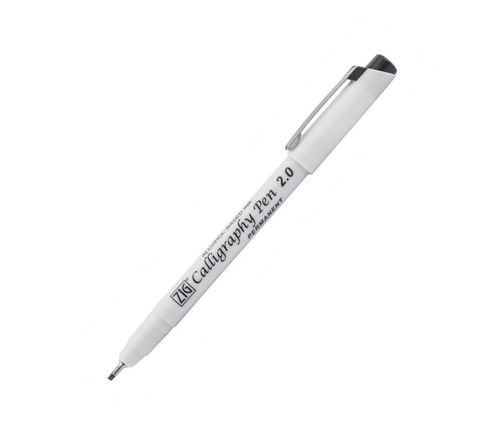 Zig Calligraphy Pen Permanent 2.0