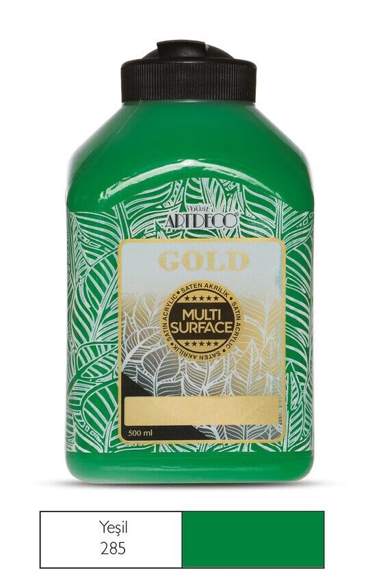 Artdeco Gold Multi Surface Akrilik Boya 500ml 285 Yeşil