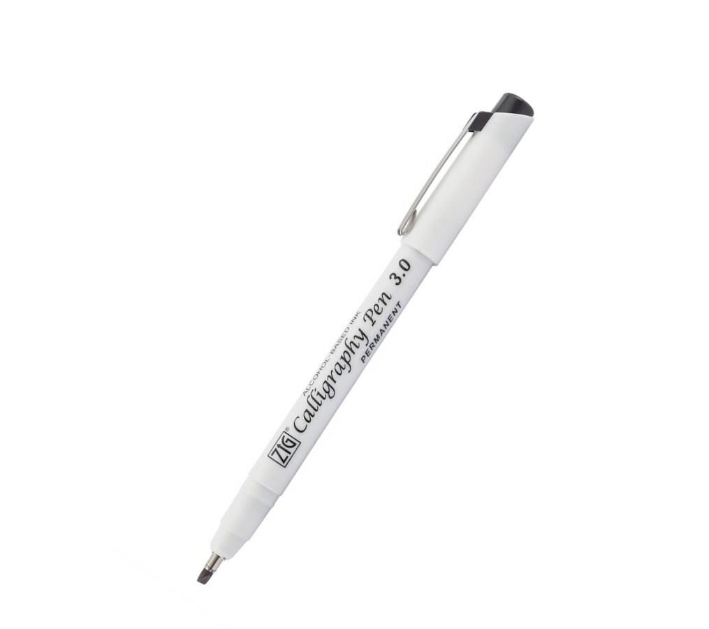 Zig Calligraphy Pen Permanent 3.0
