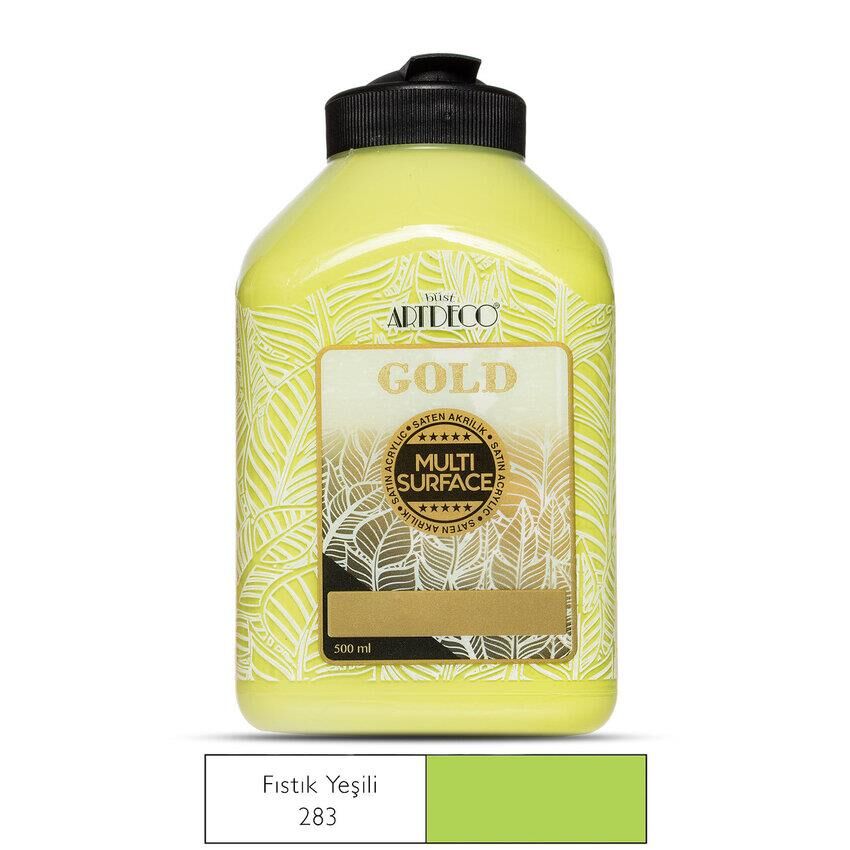 Artdeco Gold Multi Surface Akrilik Boya 500ml 283 Fıstık Yeşili