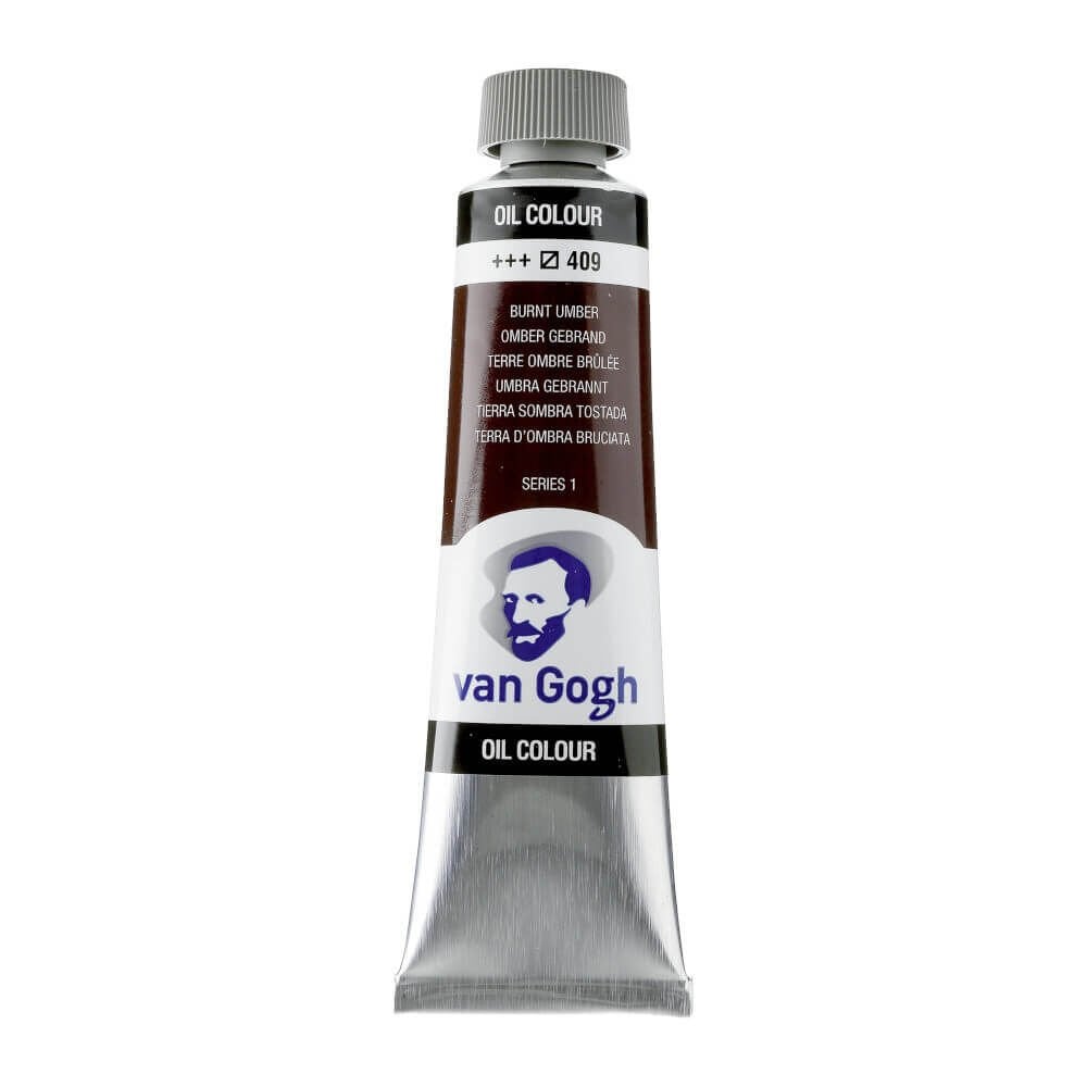 Van Gogh Yağlı Boya 40 ml Seri 1 Burnt Umber 409