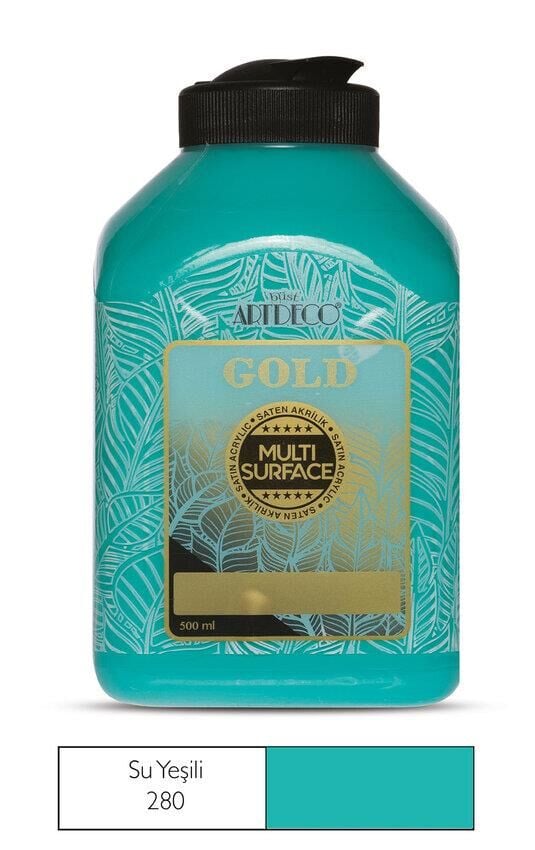 Artdeco Gold Multi Surface Akrilik Boya 500ml 280 Su Yeşili
