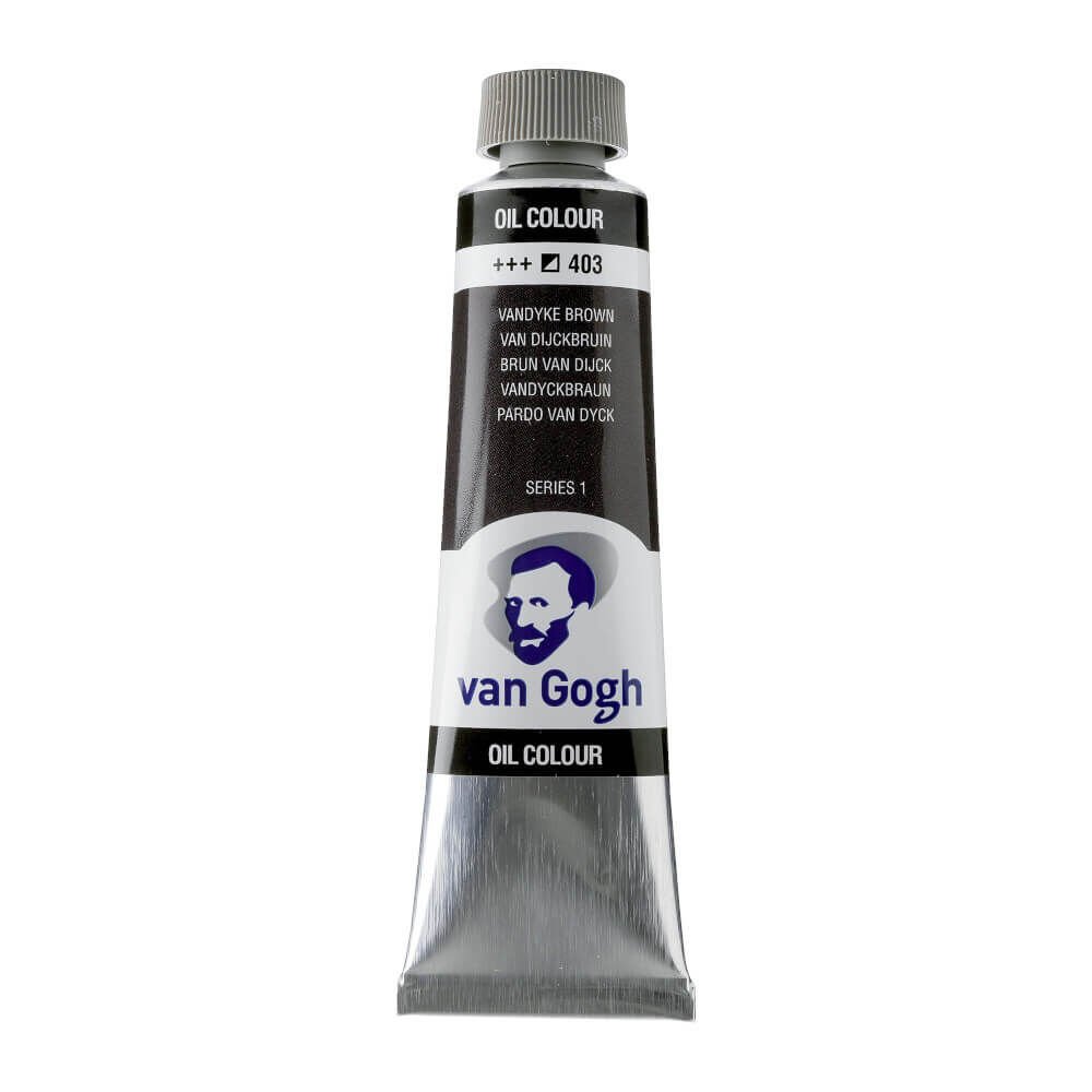 Van Gogh Yağlı Boya 40 ml Seri 1 Vandyke Brown 403