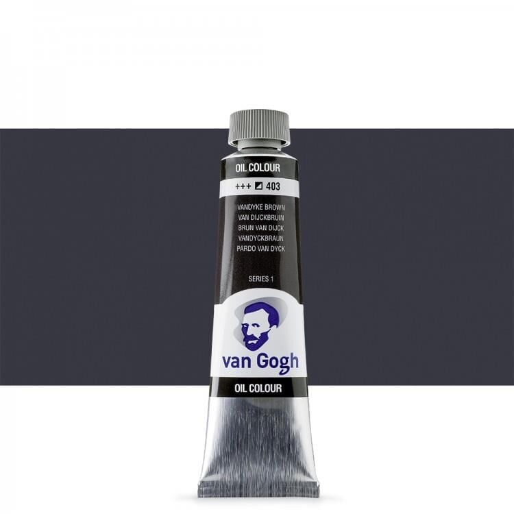 Talens Van Gogh Yağlı Boya 40ml Seri 1 403 Vandyke Brown