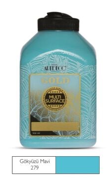 Artdeco Gold Multi Surface Akrilik Boya 500ml 279 Gökyüzü Mavi