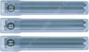Pilot Croquis Portmin Versatil Kalem Yedeği 6B 2'li Set 3,8mm