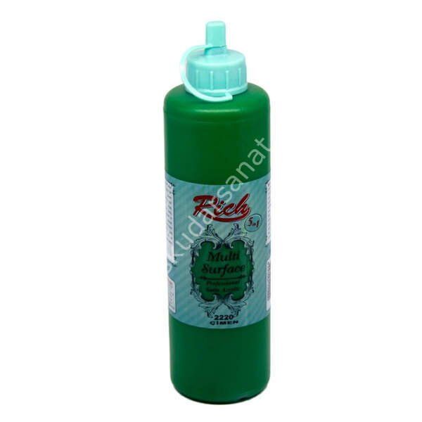 Rich Multi Surface Her Yüzey İçin Akrilik Boya 500 cc. 2220 ÇİMEN