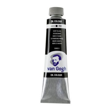 Van Gogh Yağlı Boya 40 ml Seri 1 Ivory Black 701
