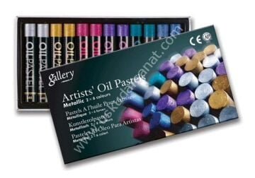 Mungyo Gallery Artist Oil (yağlı) Metalik Pastel Boya 12 Renk