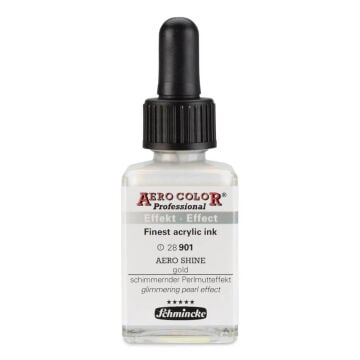 Schmincke Aero Color Profesyonel Akrilik Mürekkep 28 ml Aero Shine Gold 901