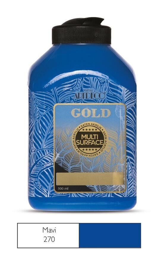 Artdeco Gold Multi Surface Akrilik Boya 500ml 270 Mavi