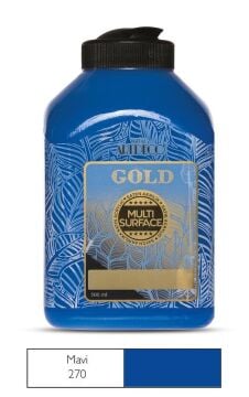 Artdeco Gold Multi Surface Akrilik Boya 500ml 270 Mavi