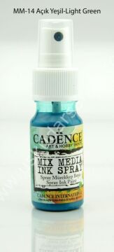 Cadence Mix Media Sprey Boya 25ml MM14 Açık Yeşil