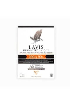 Clairefontaine Lavis Multi Teknik A5 200gr 20 Yaprak Defter