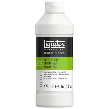 Liquitex Professional Matte Medium Akrilik Mat Medyum 473 ml