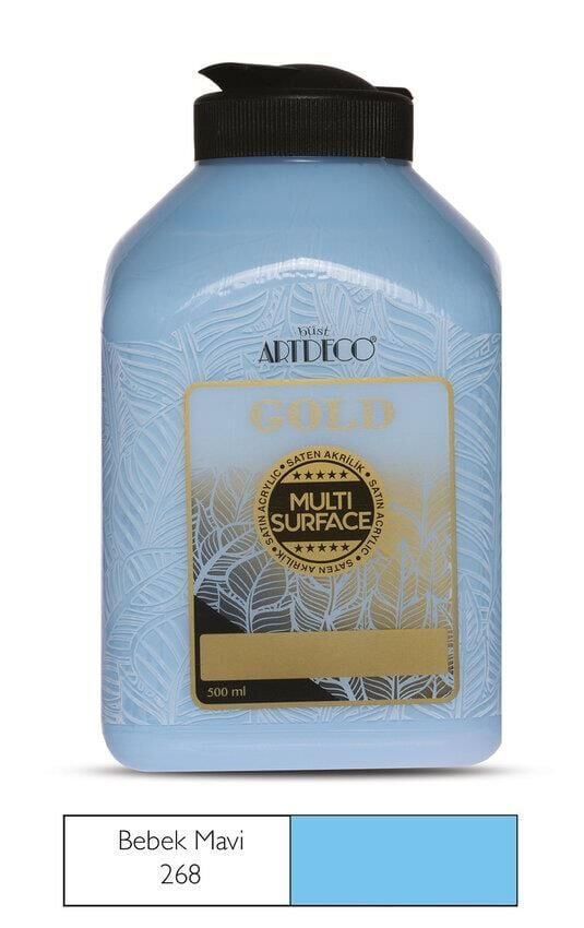 Artdeco Gold Multi Surface Akrilik Boya 500ml 268 Bebek Mavi