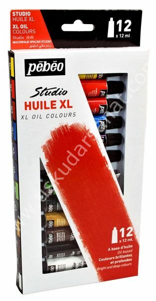Pebeo Studio Yağlı Boya 12mlx12 li Set