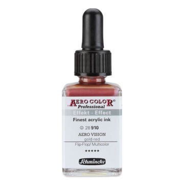 Schmincke Aero Color Profesyonel Akrilik Mürekkep 28 ml Aero Vision Gold-Red 910