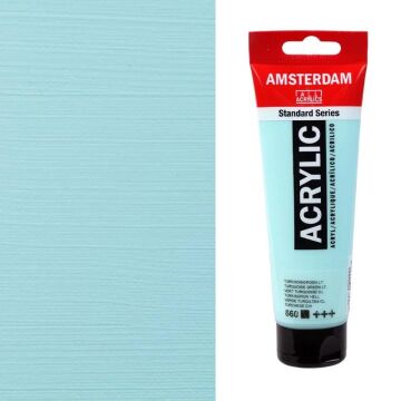 Amsterdam Standart Seri Akrilik Boya 120 ml Turquoise Green Light 660