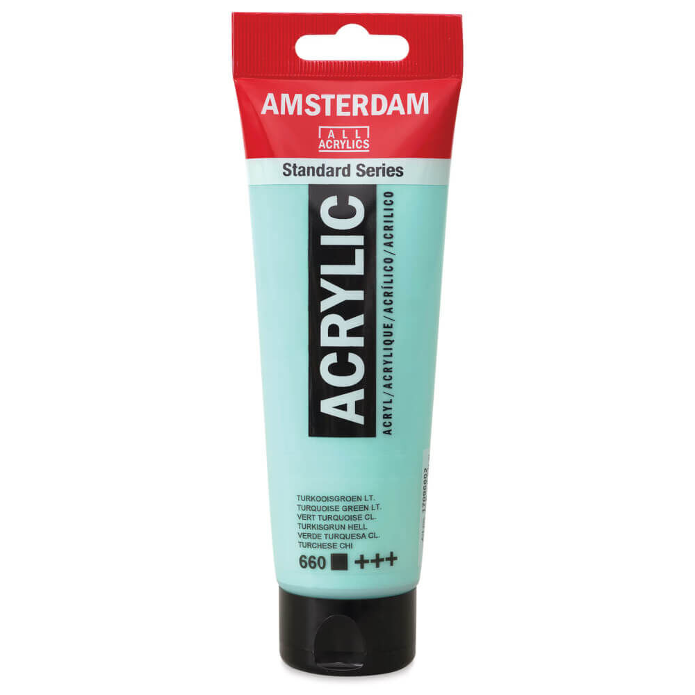 Amsterdam Standart Seri Akrilik Boya 120 ml Turquoise Green Light 660