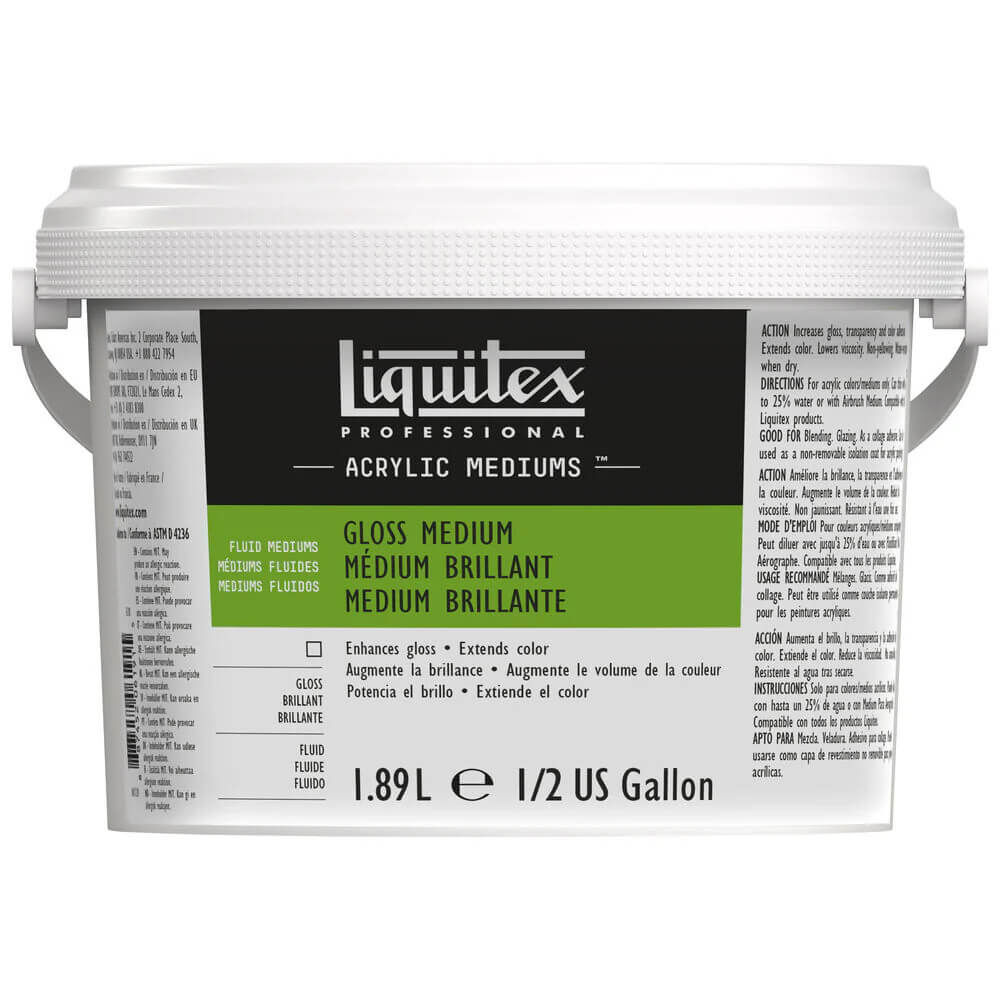 Liquitex Professional Gloss Medium Akrilik Parlak Medyum 1.89 Litre