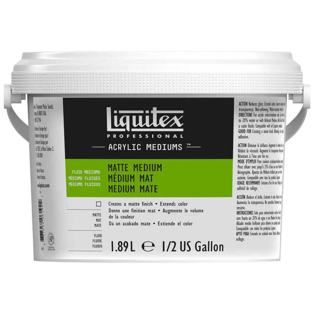 Liquitex Professional Matte Medium Akrilik Mat Medyum 1.89 Litre