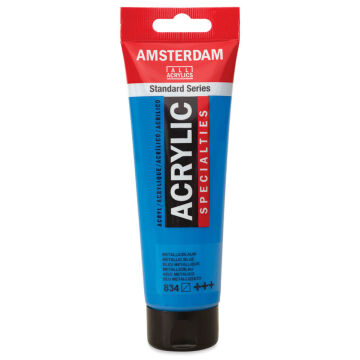 Amsterdam Standart Seri Metalik Akrilik Boya 120 ml Metallic Blue 834