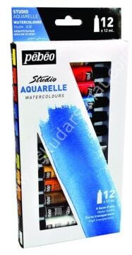 Pebeo Studio Sulu Boya 12x12ml Tüp Set