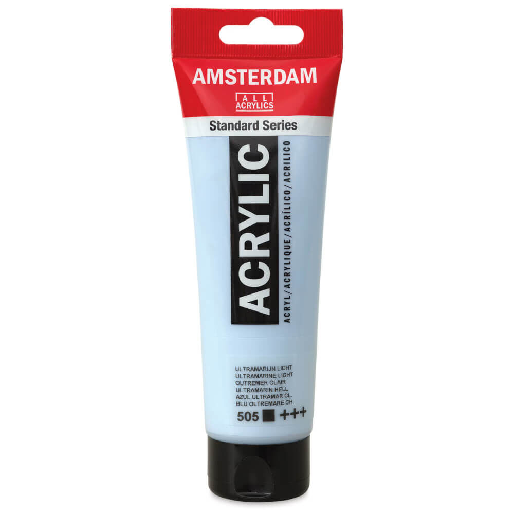 Amsterdam Standart Seri Akrilik Boya 120 ml Ultramarine Light 505