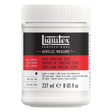 Liquitex Professional Light Modeling Paste Akrilik Hafif Rölyef Macunu 237 ml