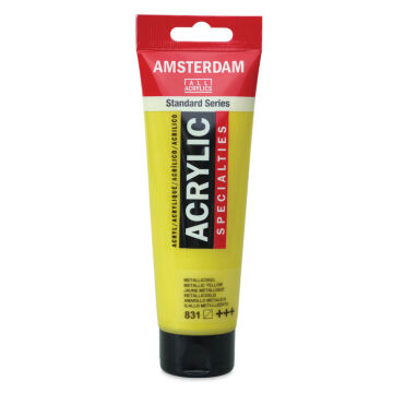 Amsterdam Standart Seri Metalik Akrilik Boya 120 ml Metallic Yellow 831