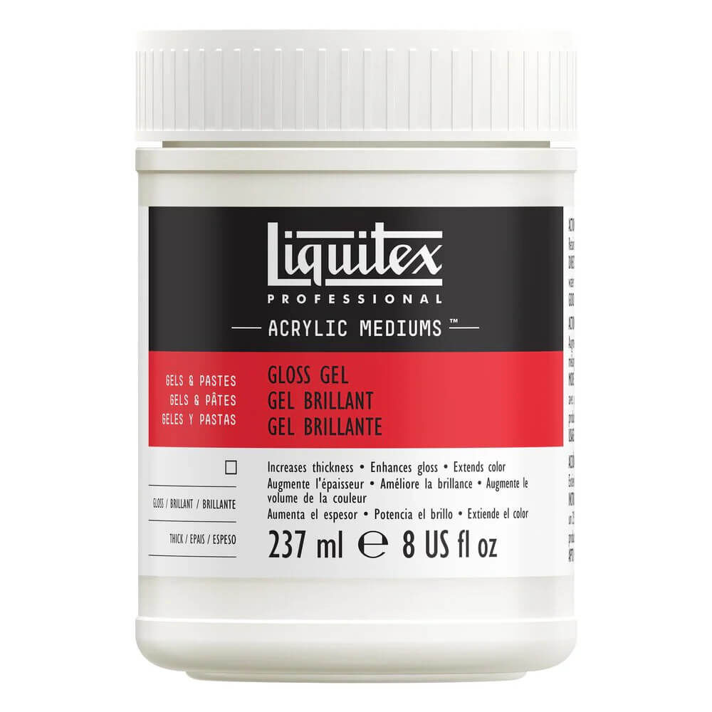 Liquitex Professional Gloss Gel Medium Akrilik Parlak Jel Medyum 237 ml