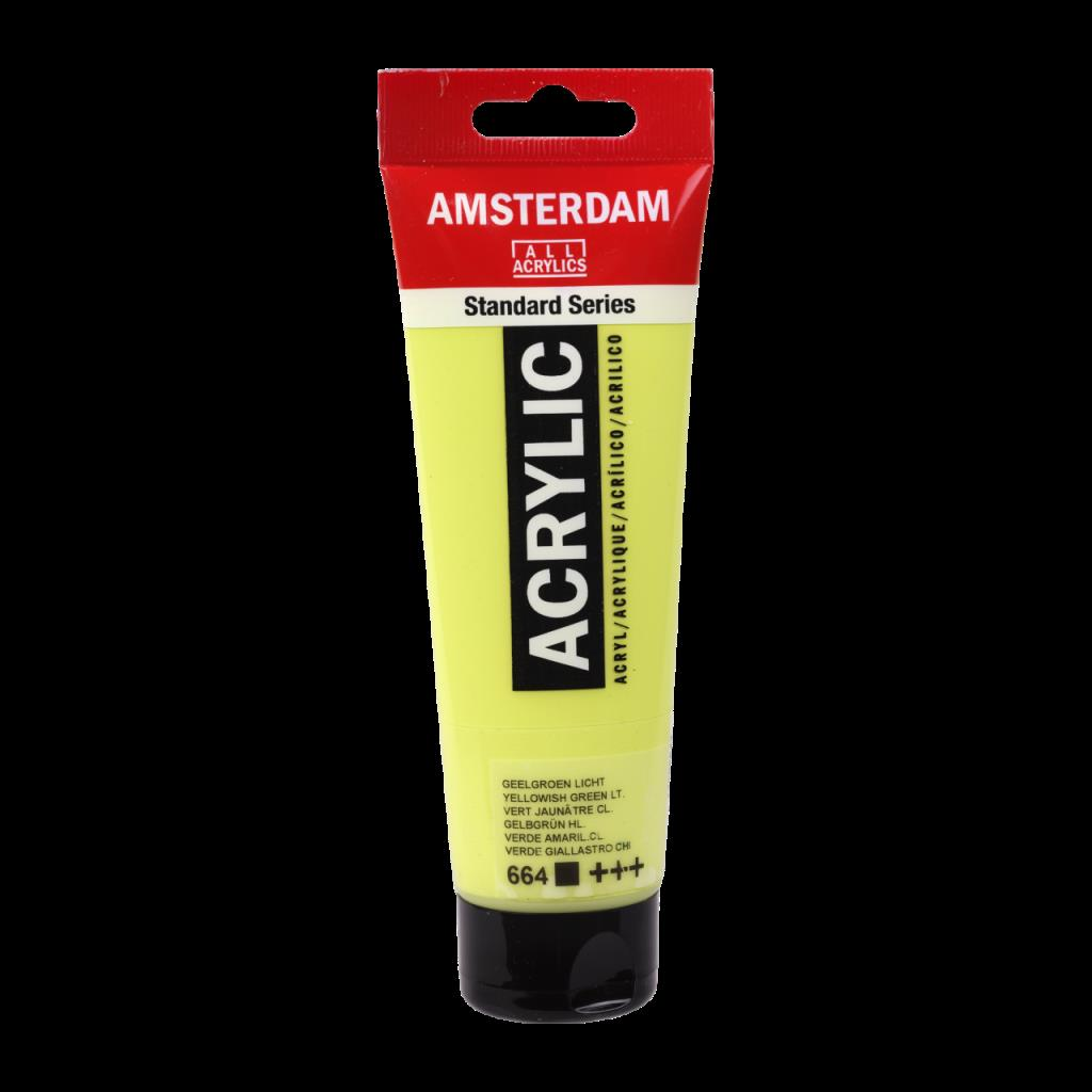 Amsterdam Akrilik Boya 120ml Tüp YELLOWISH GREEN LT 664