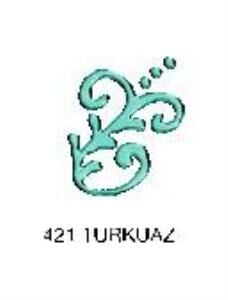 Cadence Boyutlu Boncuk Boya 50ml 421 Turkuaz