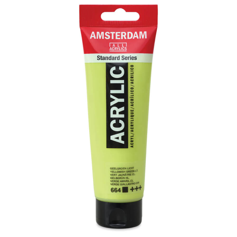 Amsterdam Standart Seri Akrilik Boya 120 ml Permanent Lemon Yellow Light 217