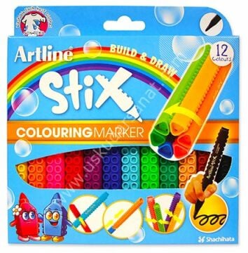 Artline Stix 1,2mm Çizim Uçlu Markör Kalem 12li