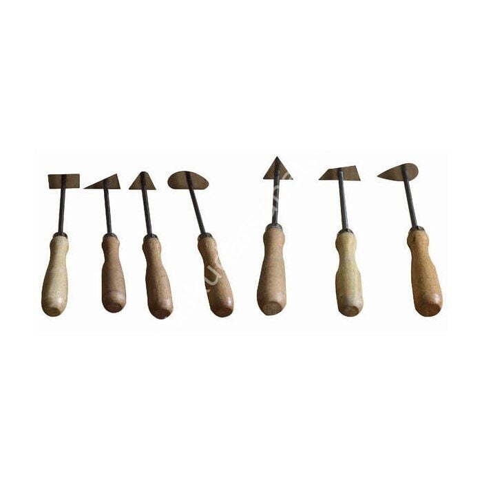 Seramik ve Alçı Kazıma Seti 7 Parça