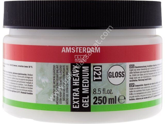 Talens Amsterdam Extra Heavy Gel Medium Parlak 021 250ml