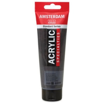 Amsterdam Standart Seri Metalik Akrilik Boya 120 ml Metallic Black 850