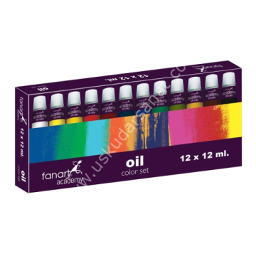 Fanart Yağlı Boya Set 12mm 12'li