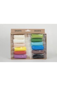 Smarta 12'li Hava Ile Kuruyan Modelleme Seti (25G X 12 ADET)