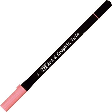Zig Art & Graphic Twin Marker Çizim Kalemi 25 Light Vermilion