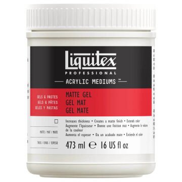 Liquitex Professional Matte Gel Akrilik Mat Jel 473 ml