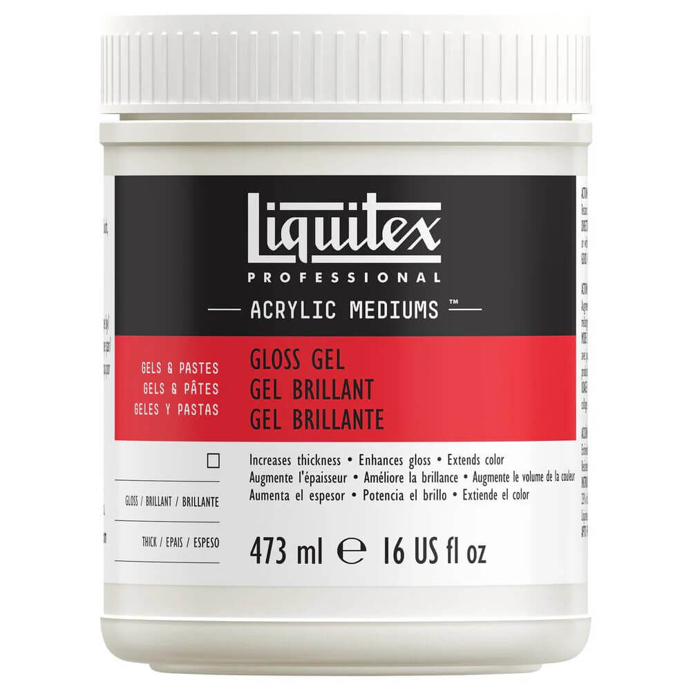 Liquitex Professional Gloss Gel Medium Akrilik Parlak Jel Medyum 473 ml