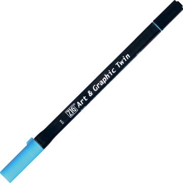 Zig Art & Graphic Twin Marker Çizim Kalemi 34 Light Blue